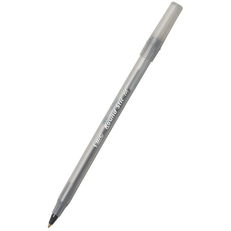 (12 Dz) Bic Stick Pens Medium Black