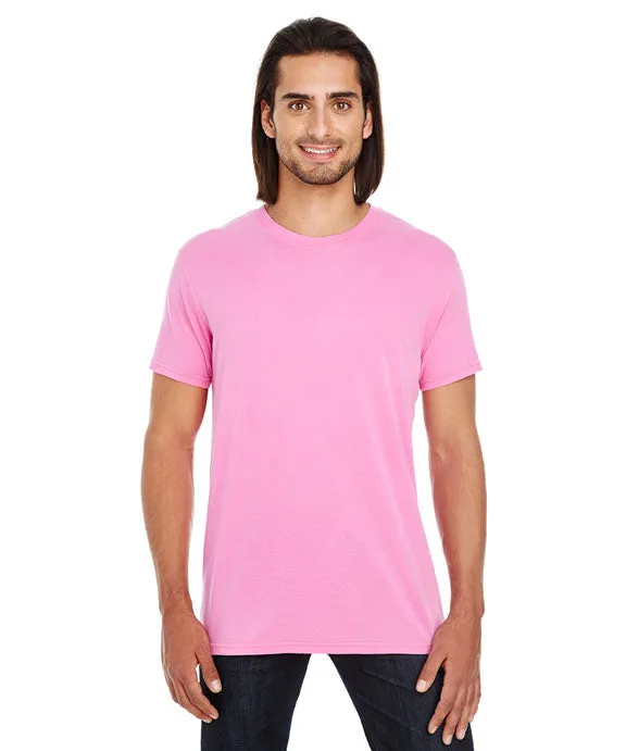 130A - Threadfast Apparel Unisex Pigment-Dye Short-Sleeve T-Shirt | Charity Pink