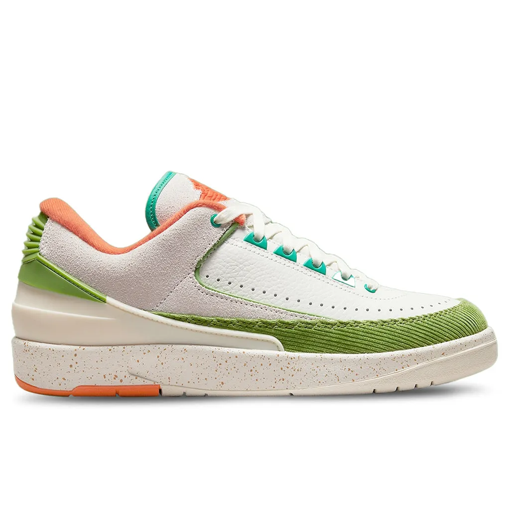 Air Jordan x Titan 2 Low Women's  - Sail/Safety Orange/Chlorophyll