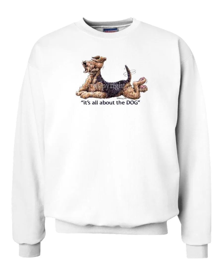 Airedale Terrier - All About The Dog - Sweatshirt