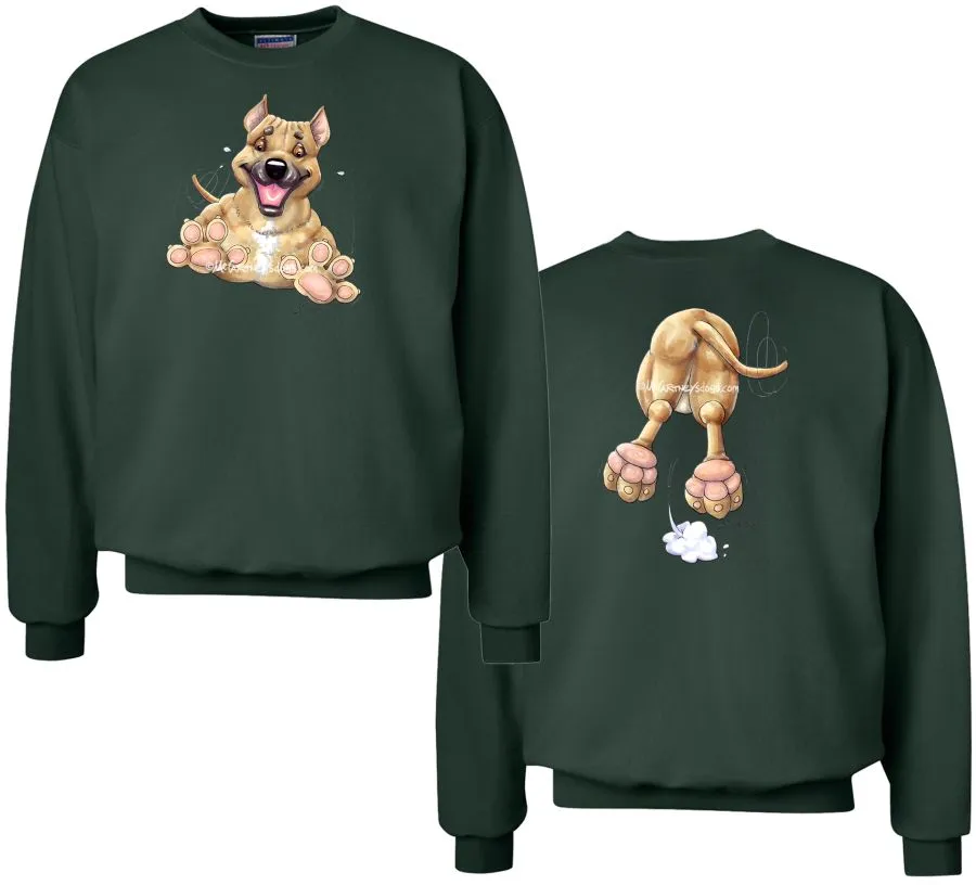 American Staffordshire Terrier - Coming and Going - Sweatshirt (Double Sided)