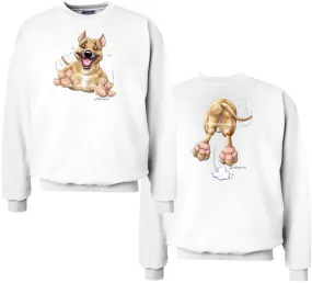 American Staffordshire Terrier - Coming and Going - Sweatshirt (Double Sided)