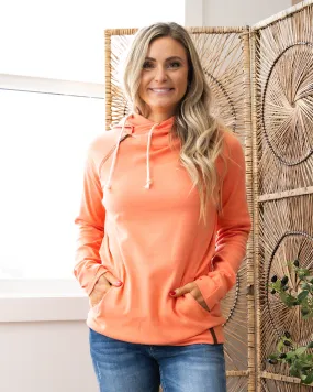 Ampersand Ave Orange Peel Doublehood Sweatshirt