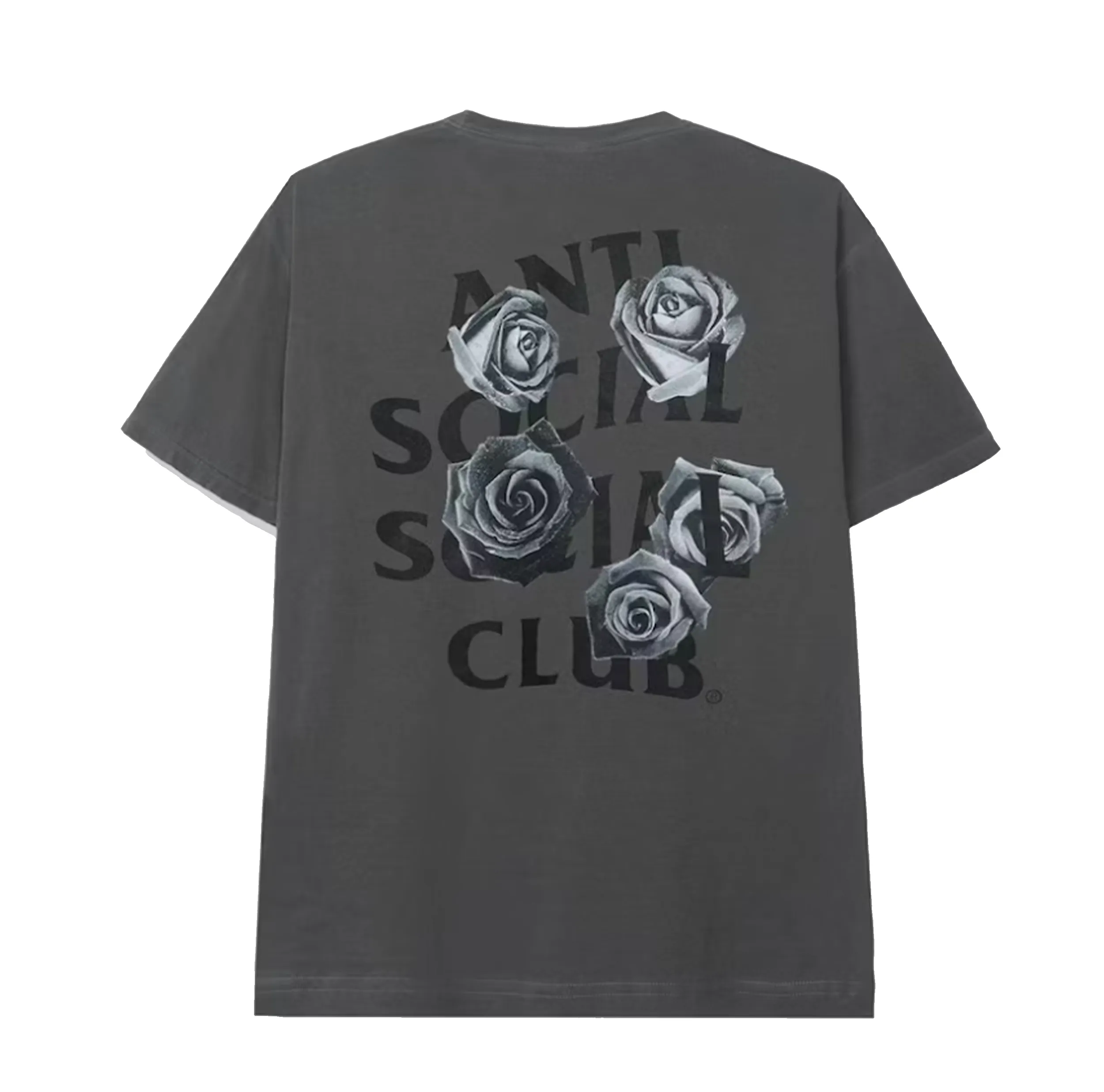 Anti Social Social Club Bat Emoji Tee Dark Grey