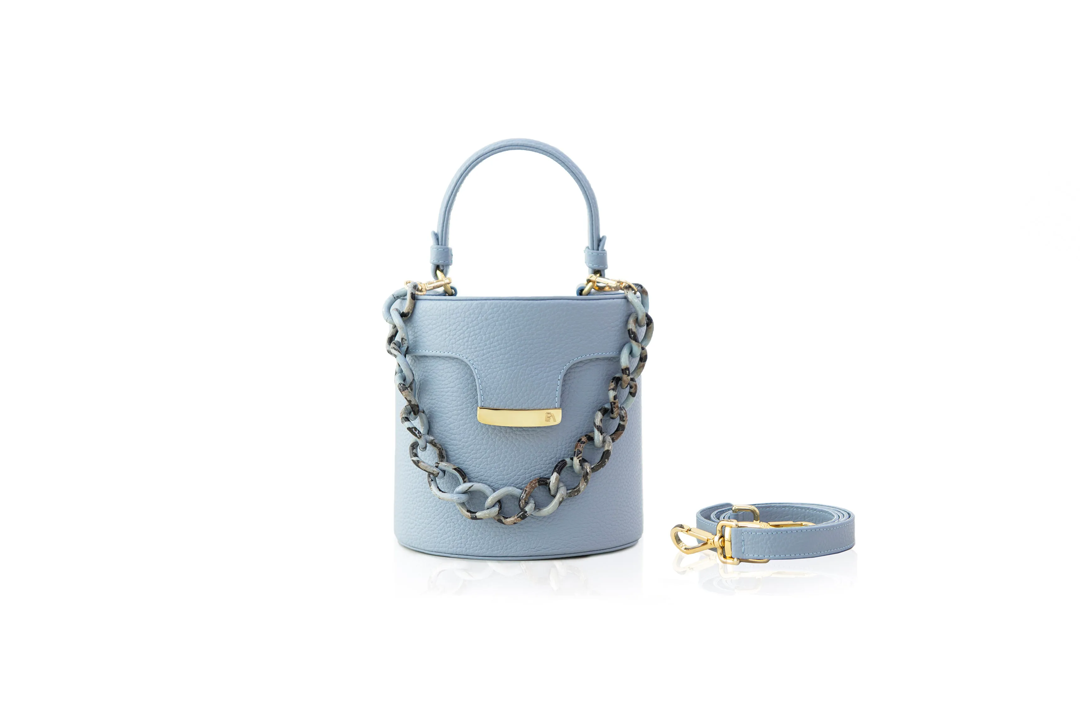 Baby Blue Elena Vanity Bag