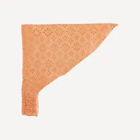 bandana headband | soft apricot | organic cotton woven eyelet