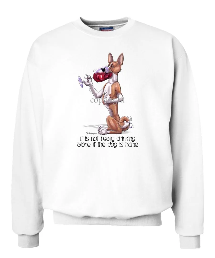 Basenji - It's Not Drinking Alone - Sweatshirt