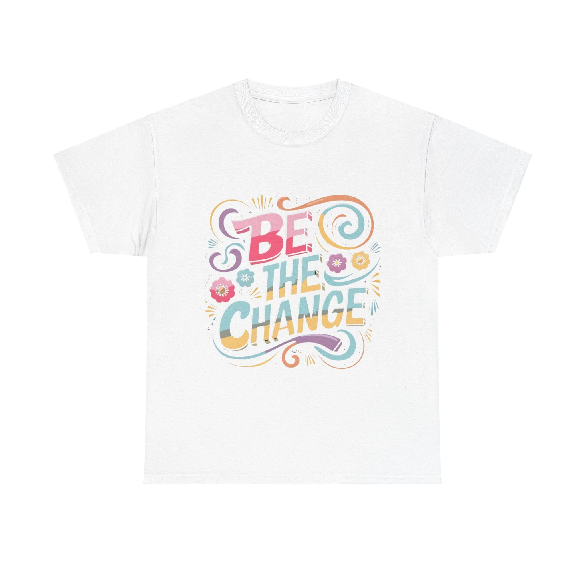 Be The Change - Unisex Heavy Cotton Tee