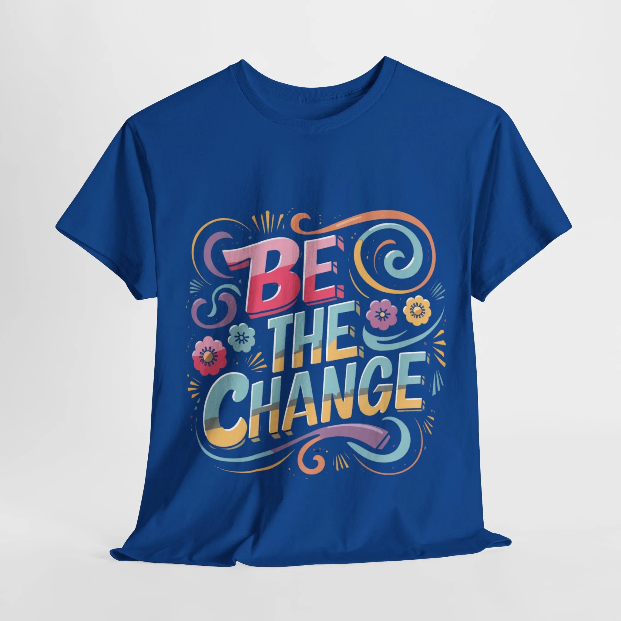 Be The Change - Unisex Heavy Cotton Tee