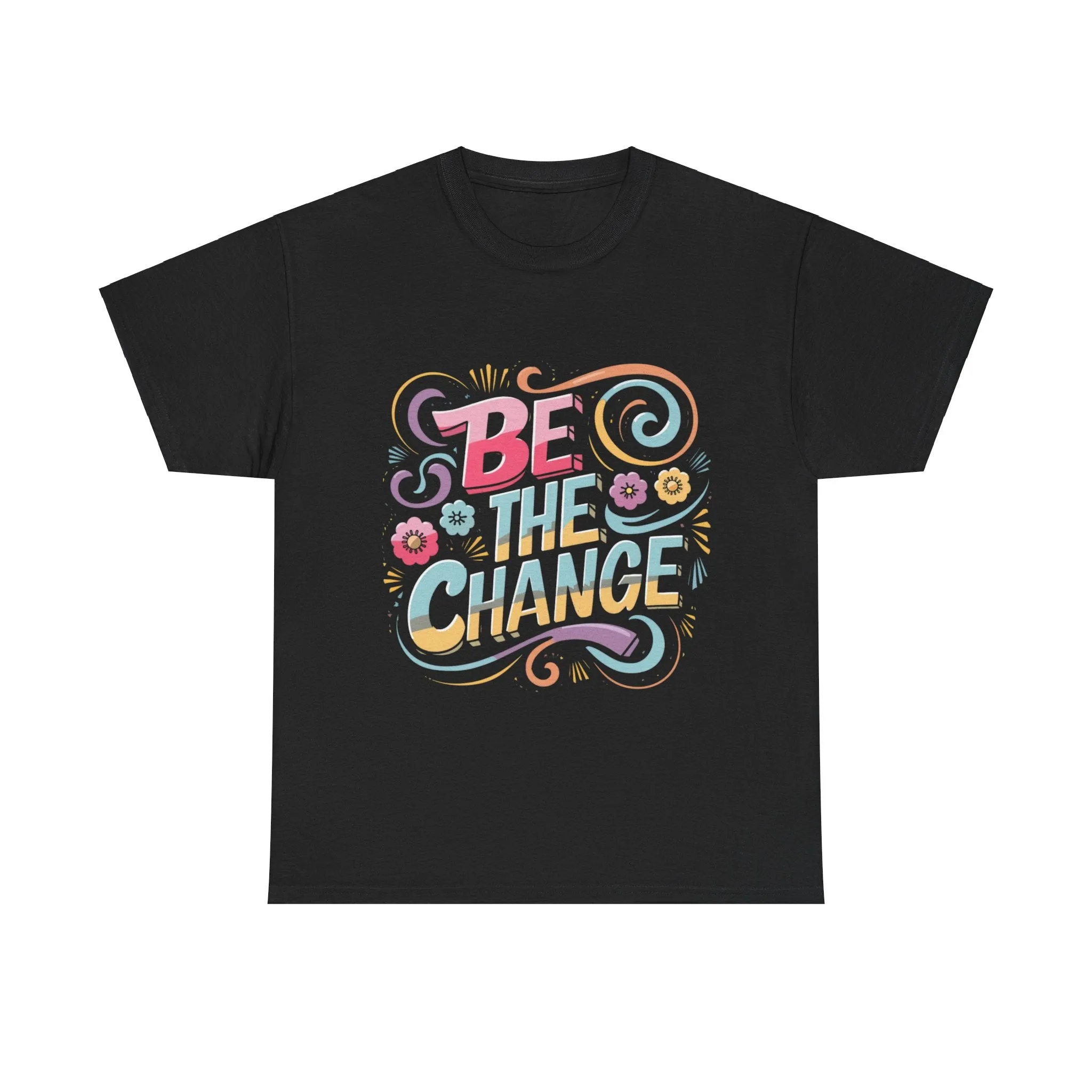 Be The Change - Unisex Heavy Cotton Tee