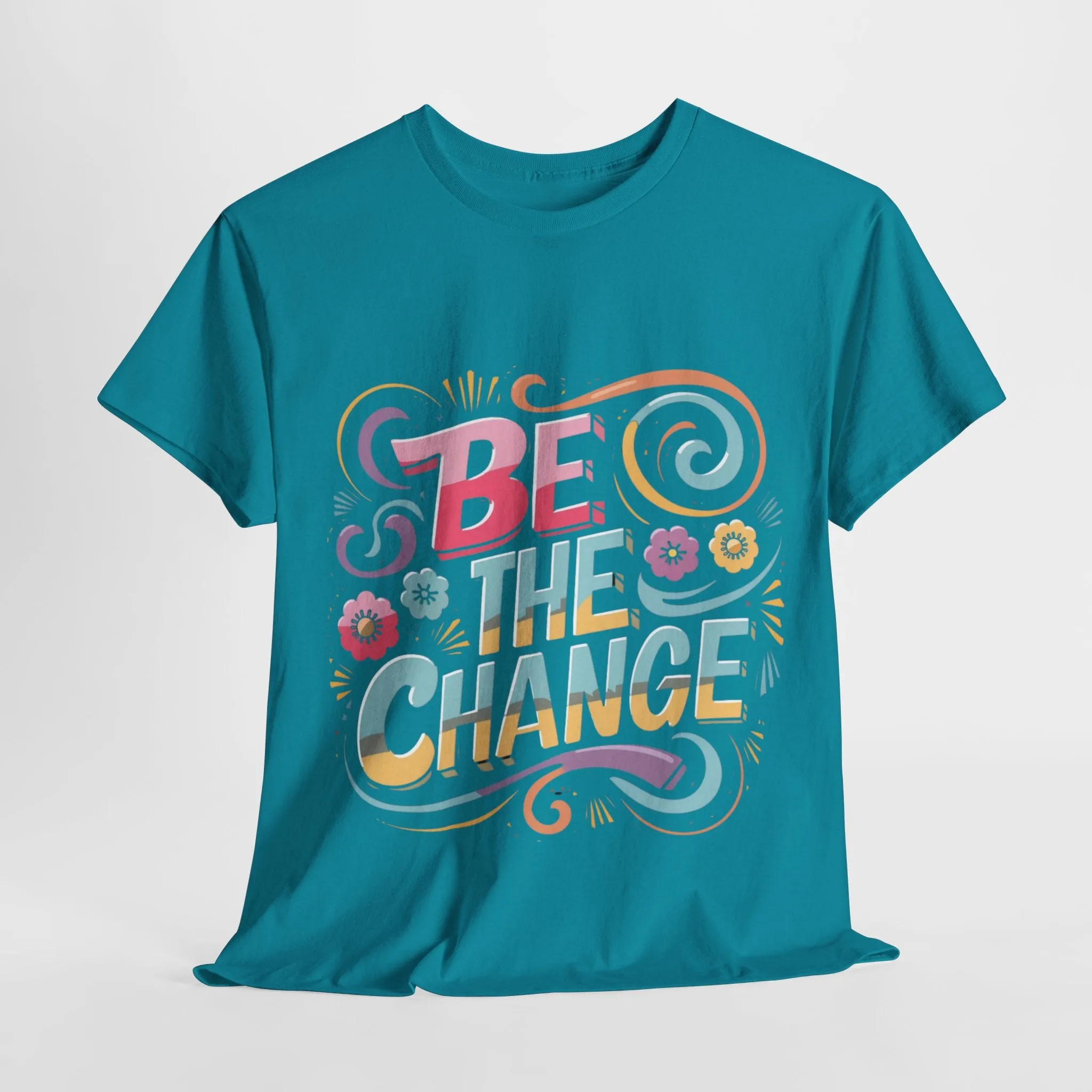 Be The Change - Unisex Heavy Cotton Tee