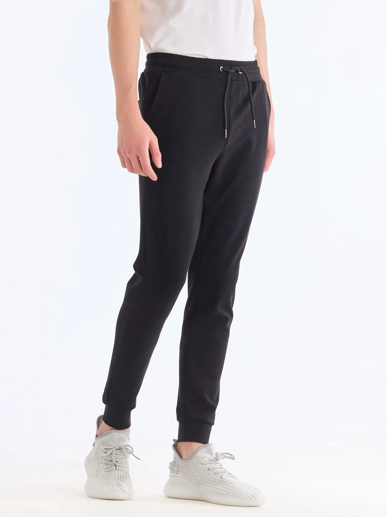 Black 4-Way Stretch Travel Pant