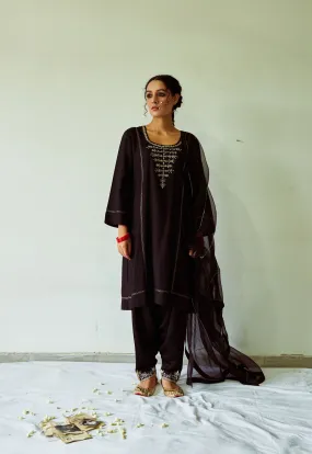 Black Peshwa Salwar