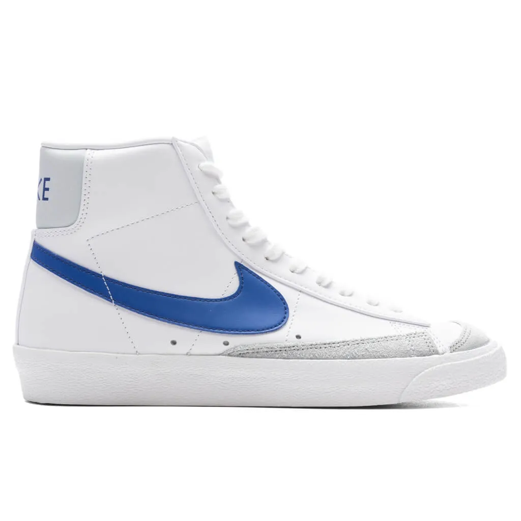 Blazer Mid '77 Vintage - White/Game Royal/Pure Platinum