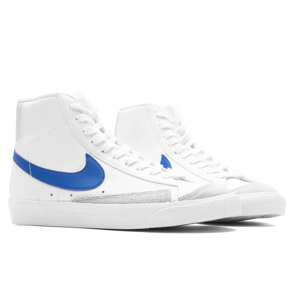 Blazer Mid '77 Vintage - White/Game Royal/Pure Platinum