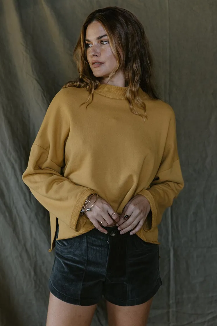 Boxy Long Sleeve - Marigold