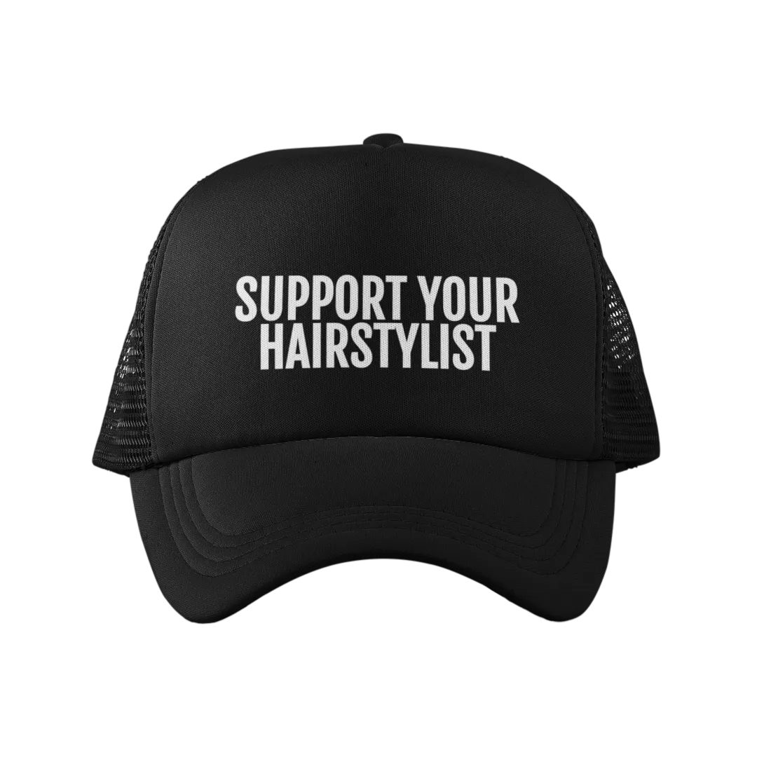 BTC "Support Your Hairstylist" Trucker Hat