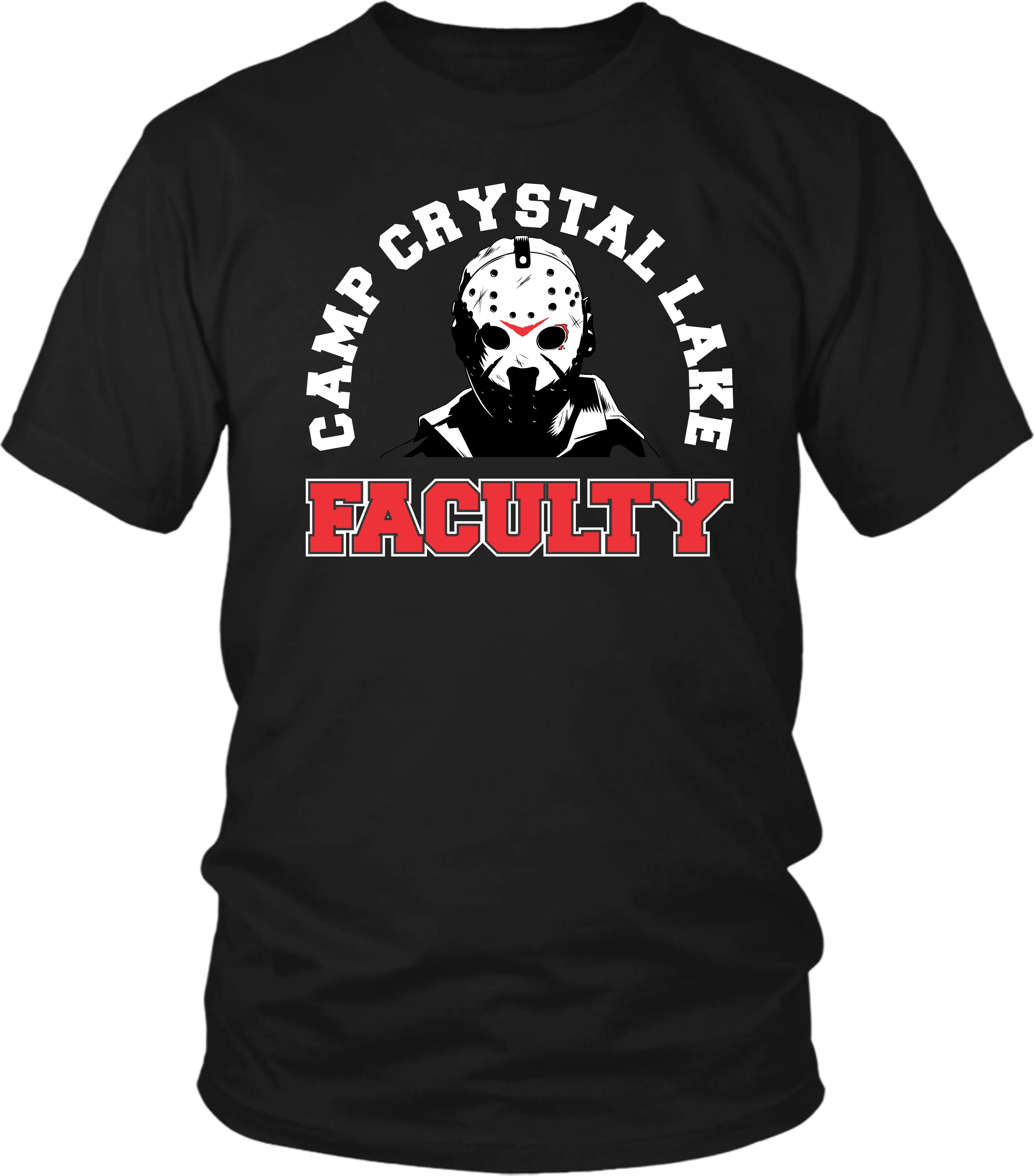 Camp Crystal Lake Faculty Front - Slasher 13 Back