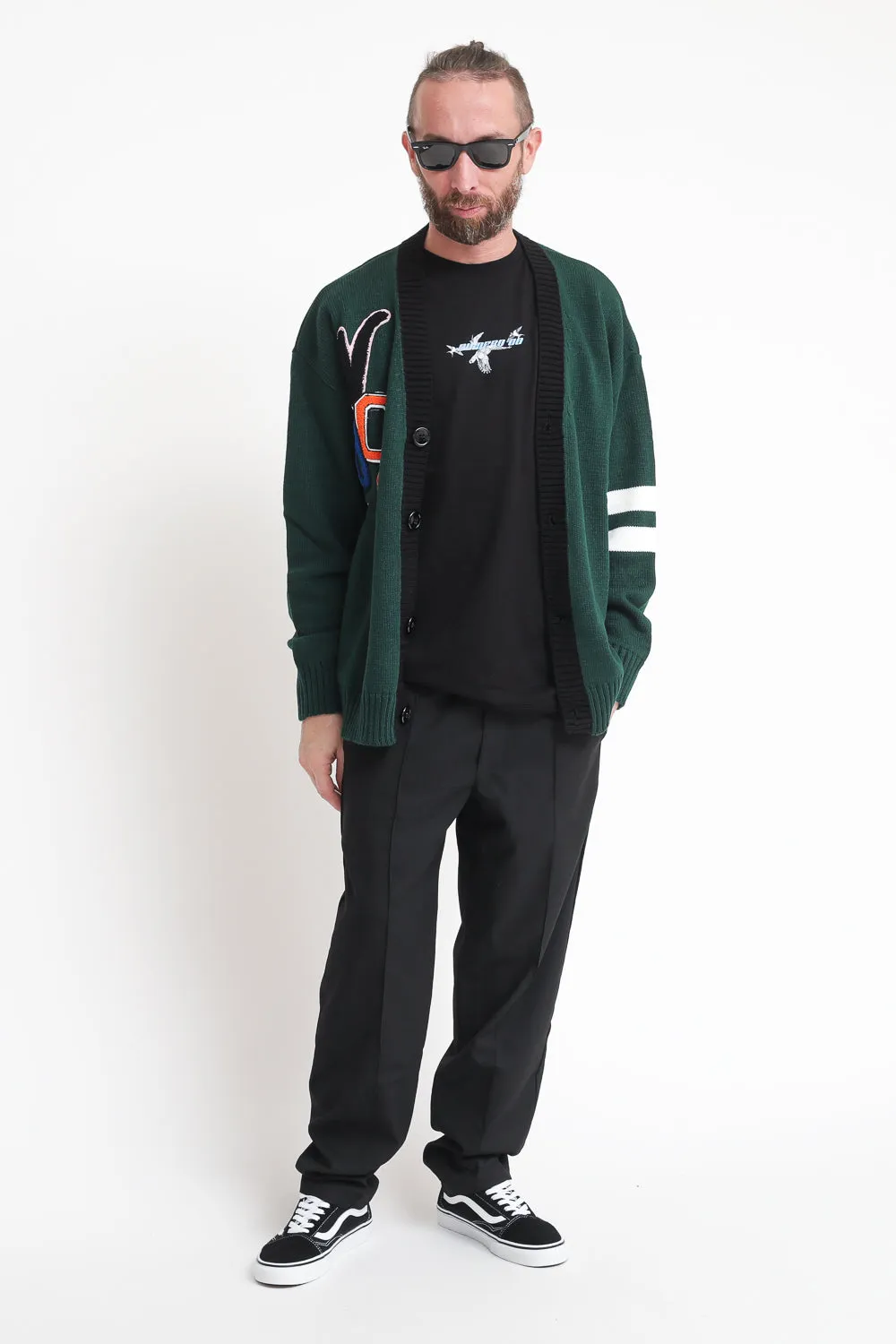 Cardigan Varsity - Green