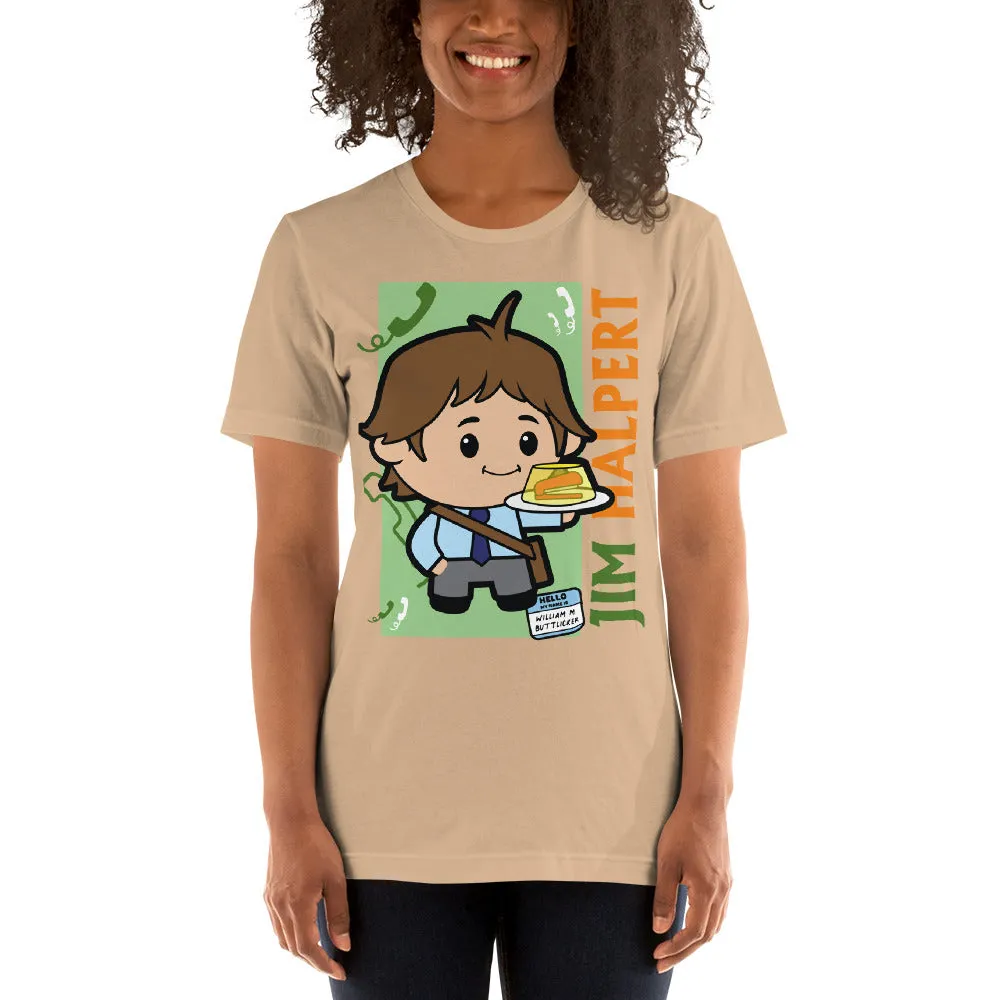 Cartoon Jim Halpert - Women's T-Shirt