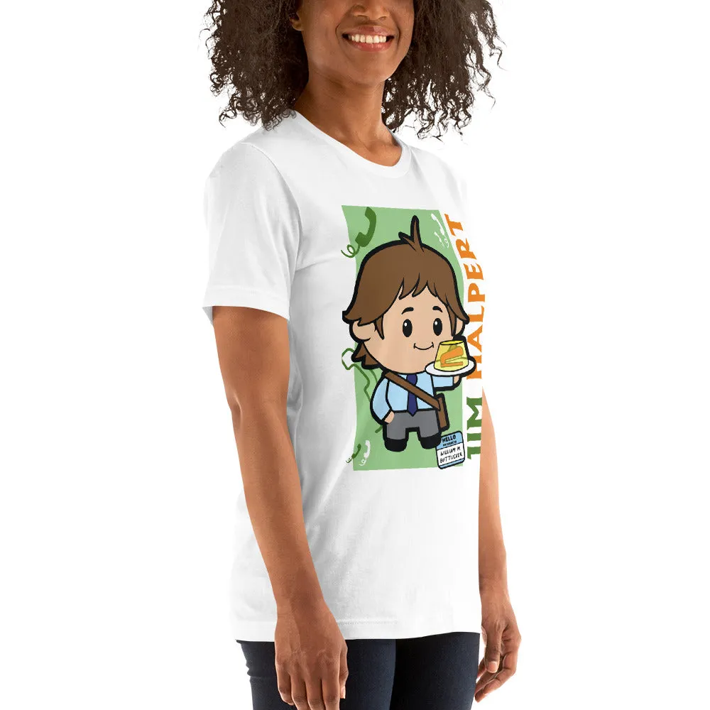 Cartoon Jim Halpert - Women's T-Shirt