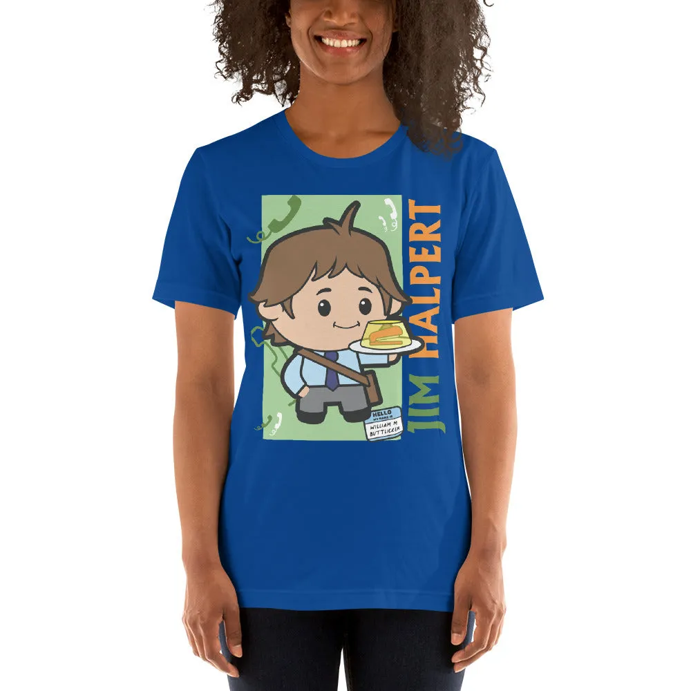 Cartoon Jim Halpert - Women's T-Shirt