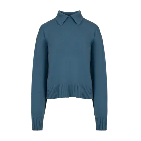 Cashmere Polo Sweater