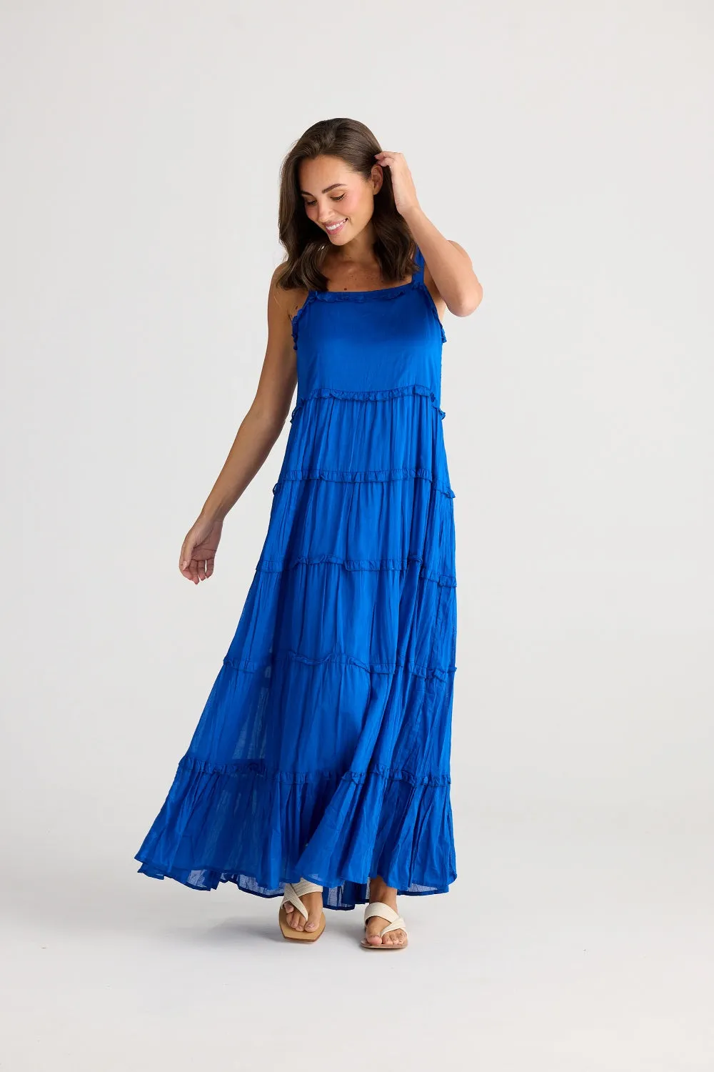 CASTRO MAXI DRESS SAPPHIRE