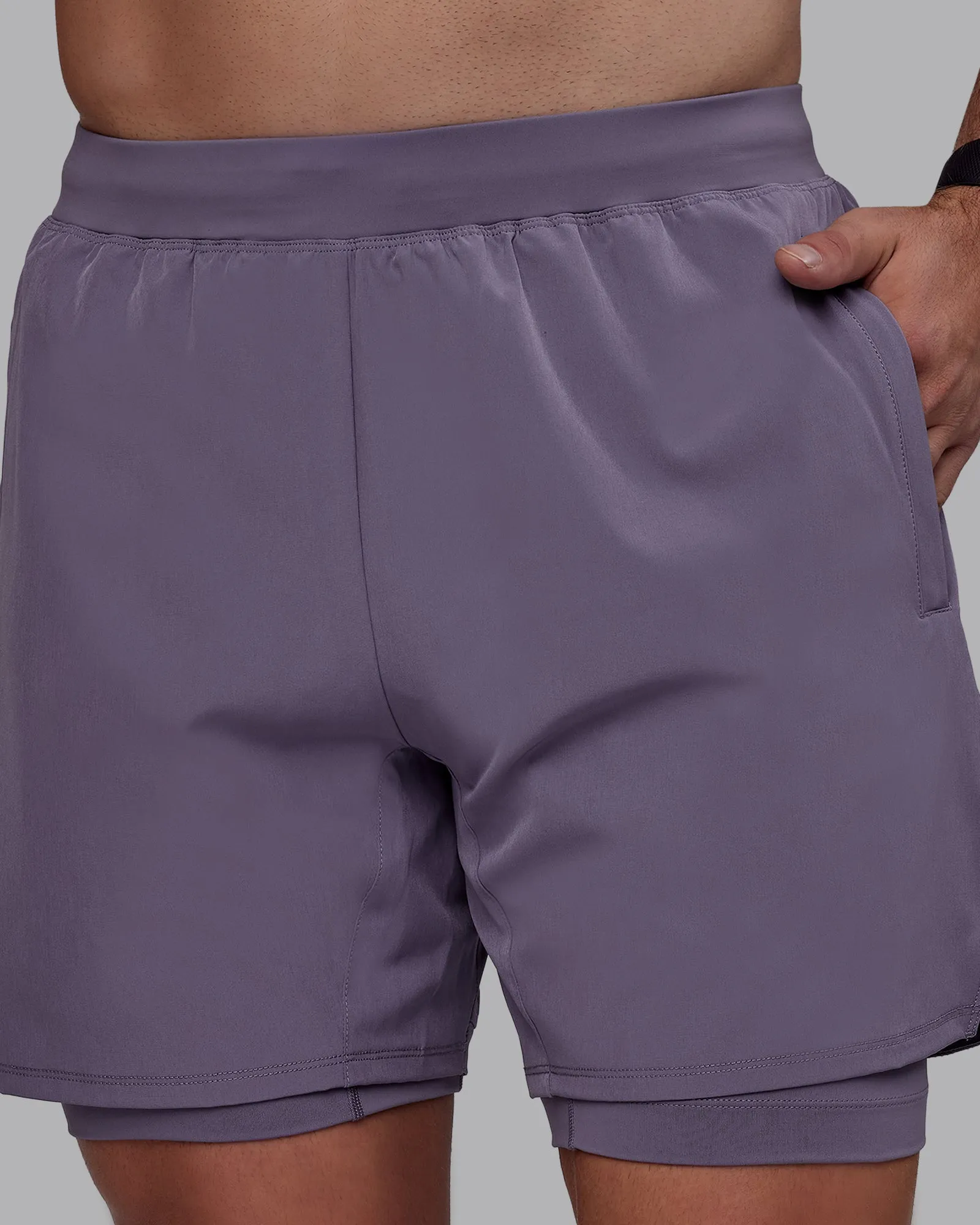 Challenger 6" Lined Performance Shorts - Purple Sage