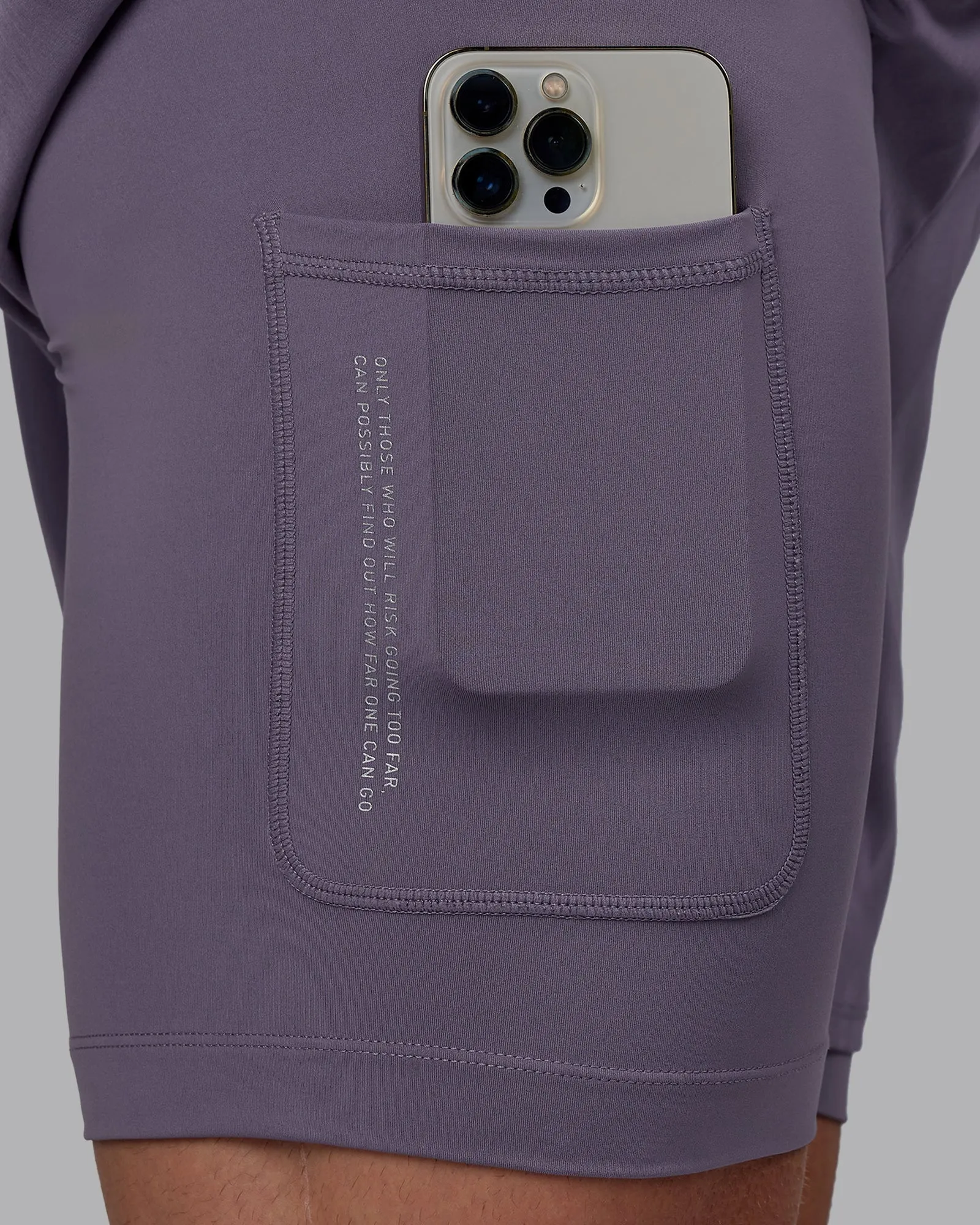 Challenger 6" Lined Performance Shorts - Purple Sage