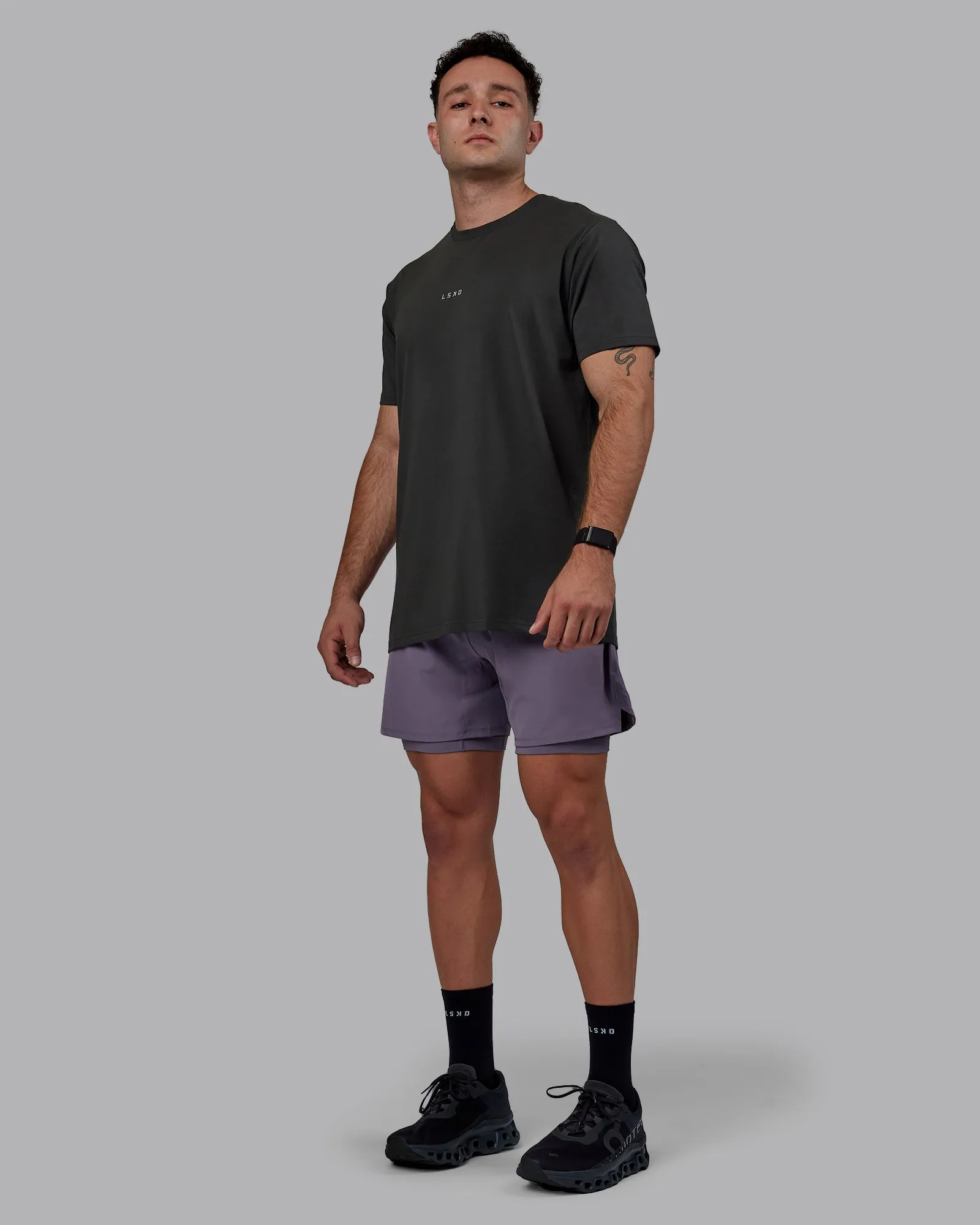 Challenger 6" Lined Performance Shorts - Purple Sage