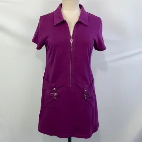 ChristianDiorPurple Zip with Charms Dress