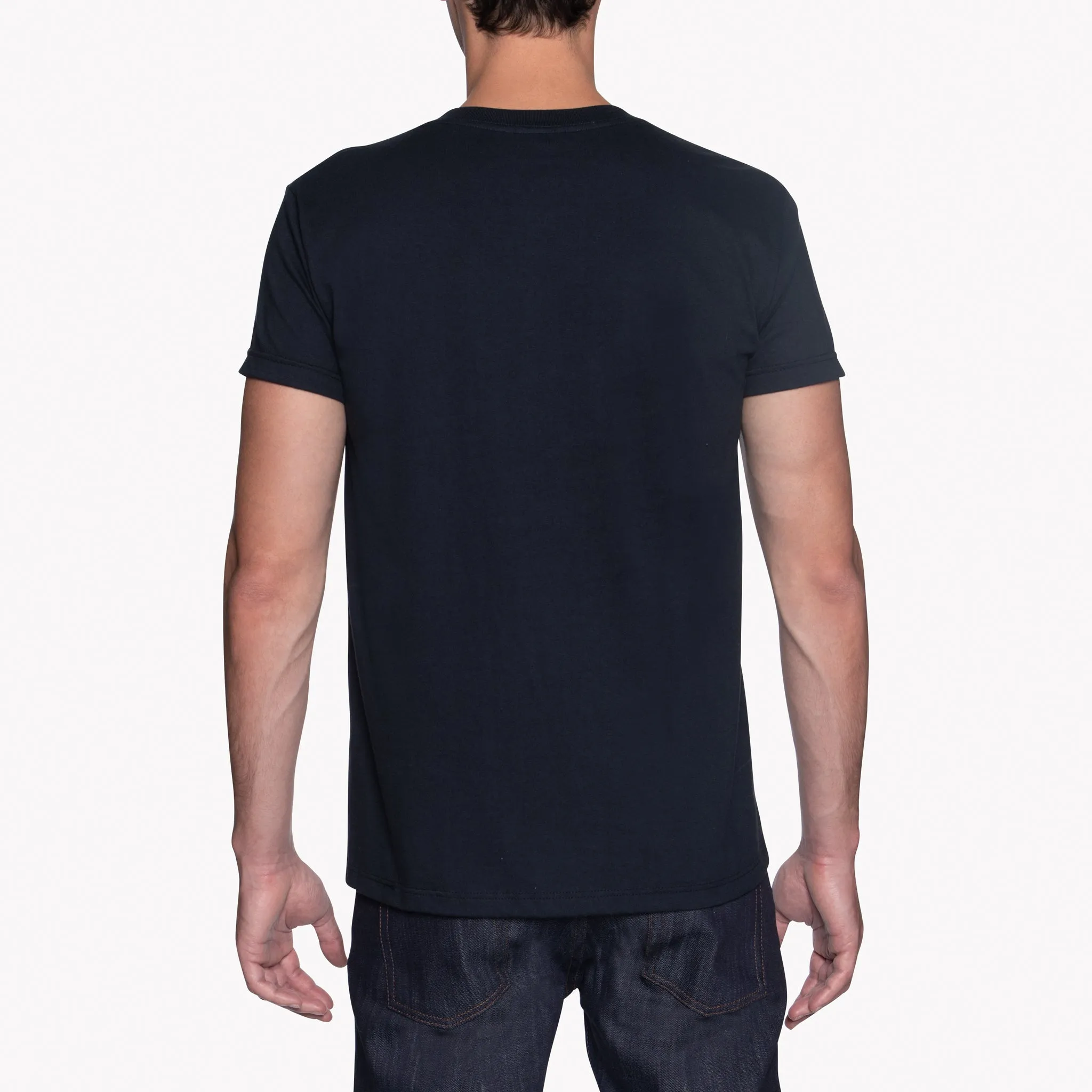 Circular Knit T-Shirt - Black