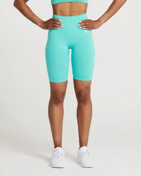 Classic Seamless Cycling Shorts | Lagoon Marl