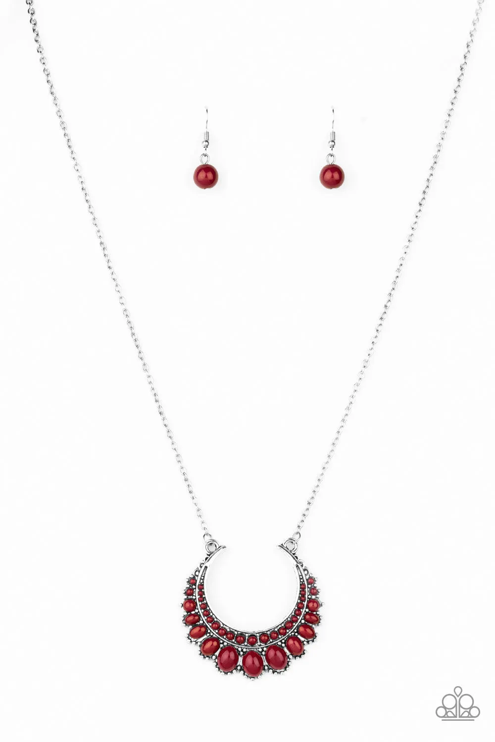 Count To ZEN - Red Paparazzi Necklace