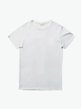 Crewneck Cotton Tailor Fit T-shirt White