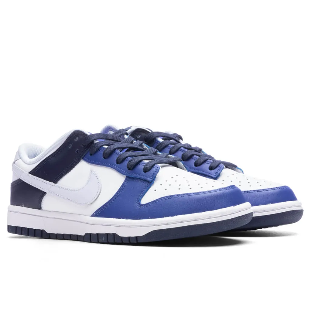 Dunk Low Retro - White/Football Grey/Game Royal