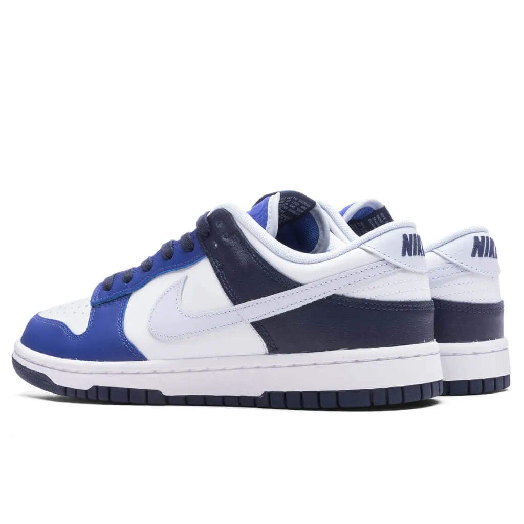 Dunk Low Retro - White/Football Grey/Game Royal