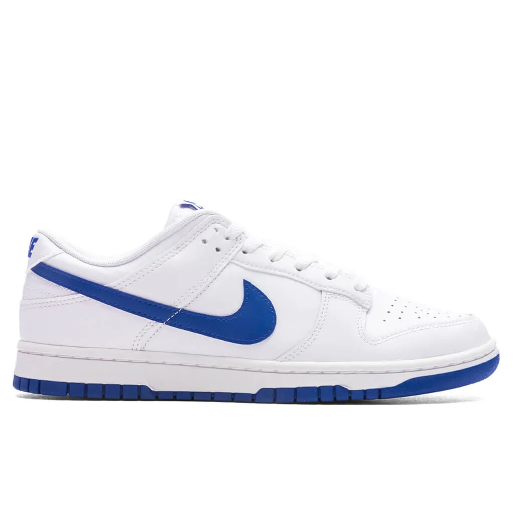 Dunk Low Retro - White/Hyper Royal