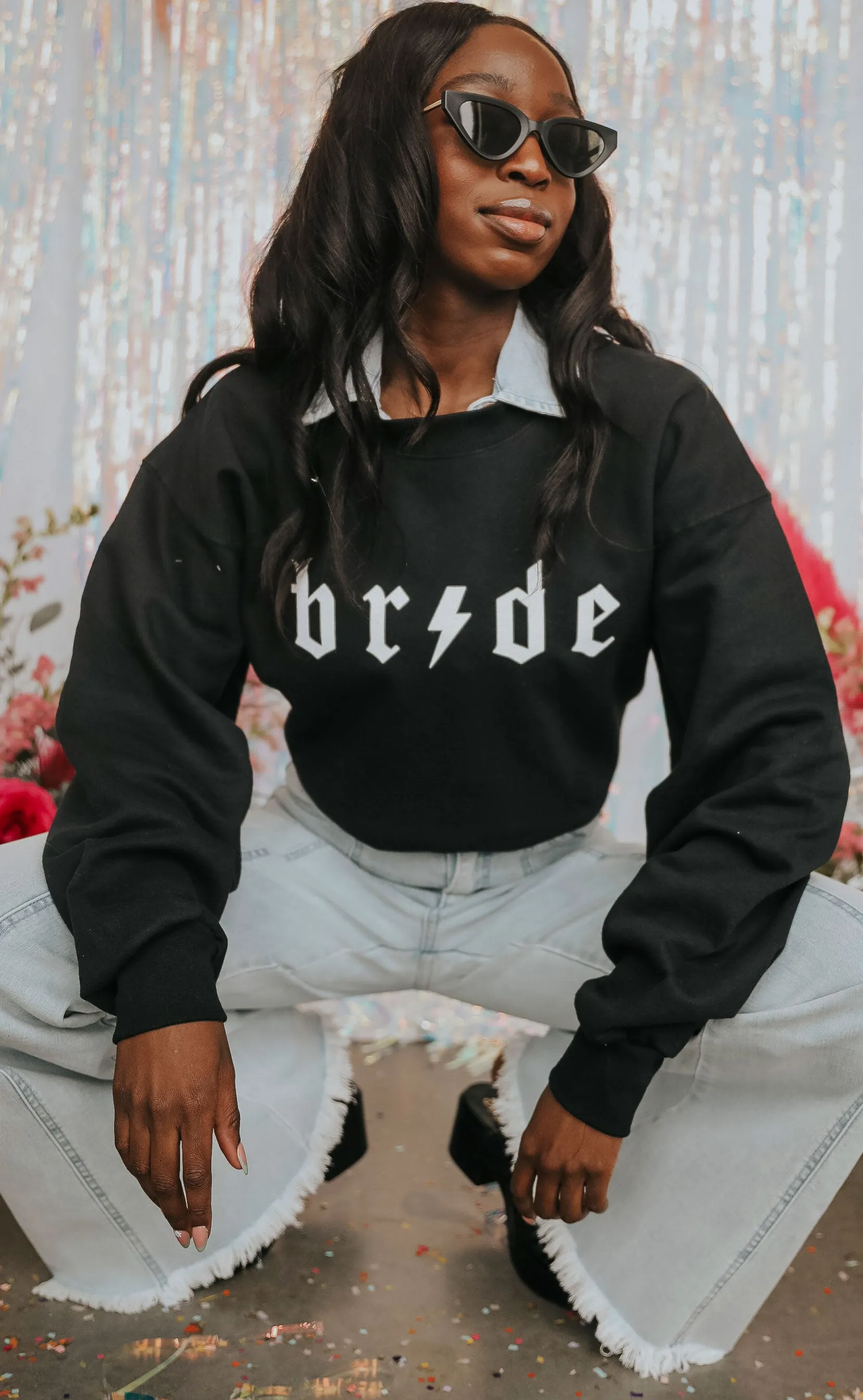 friday   saturday: cool bride sweatshirt