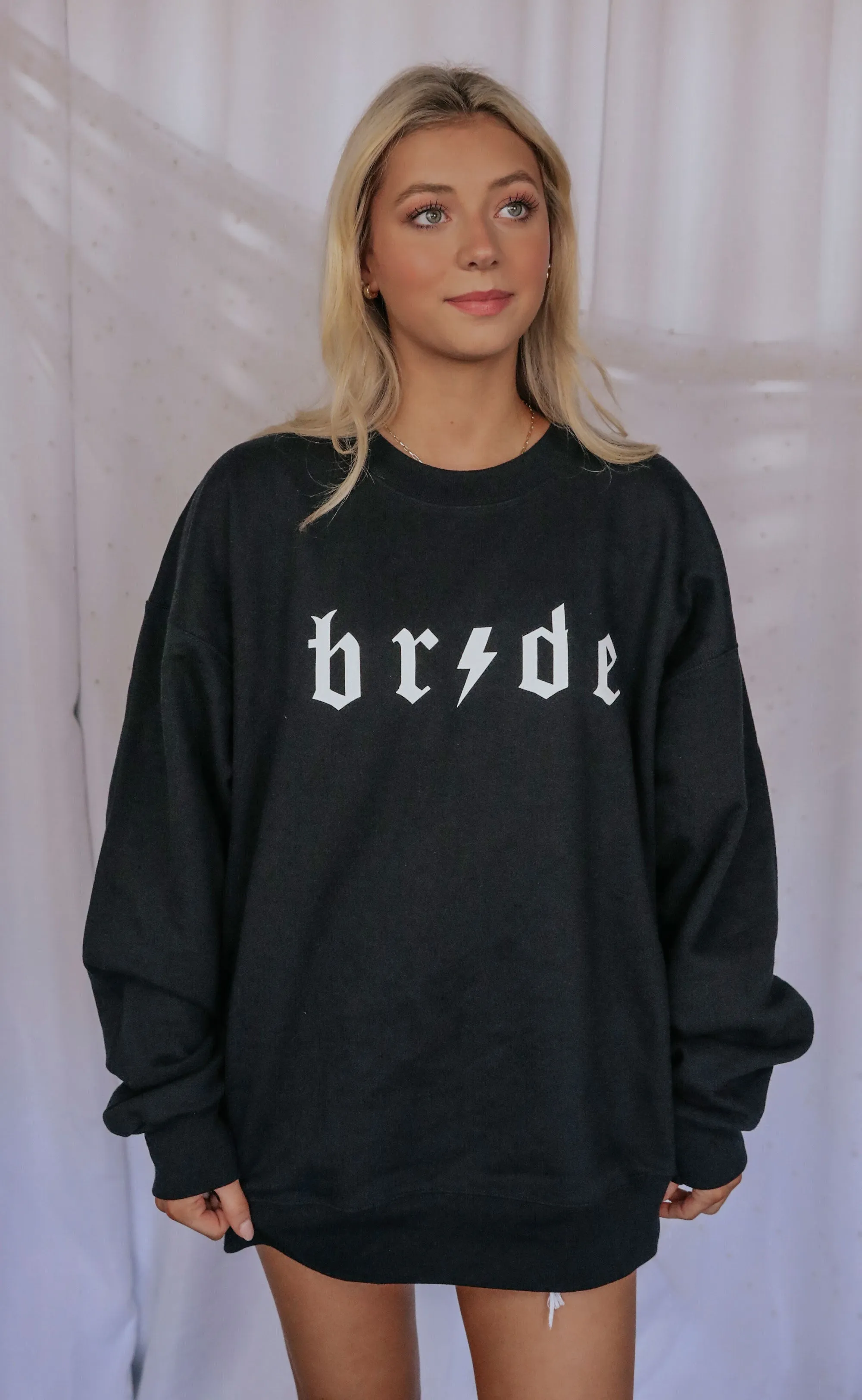 friday   saturday: cool bride sweatshirt