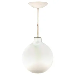 Frosted Glass Pendant Attributed to Attributed to Stilux