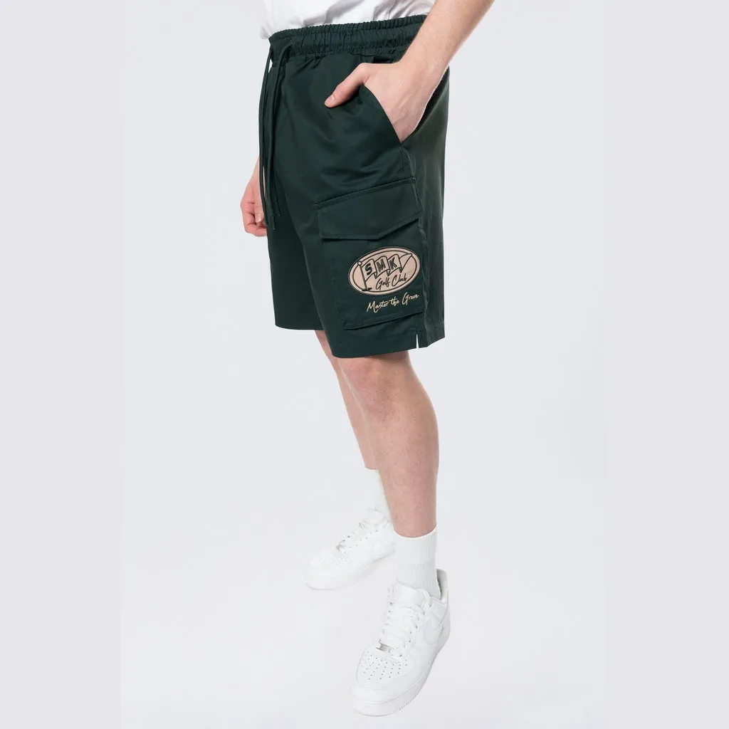 Golf Club Woven Cargo Twill Lounge Shorts - Scarab