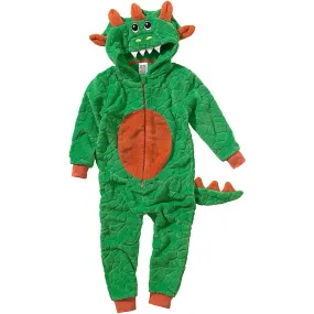 Green & Red Boys Dinosaur Onesie