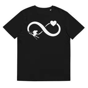 Infinity Heart and Skiing - Herren Premium Organic T-Shirt