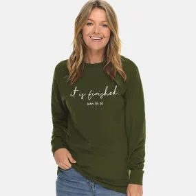 It Is Finished Unisex Long Sleeve T Shirt