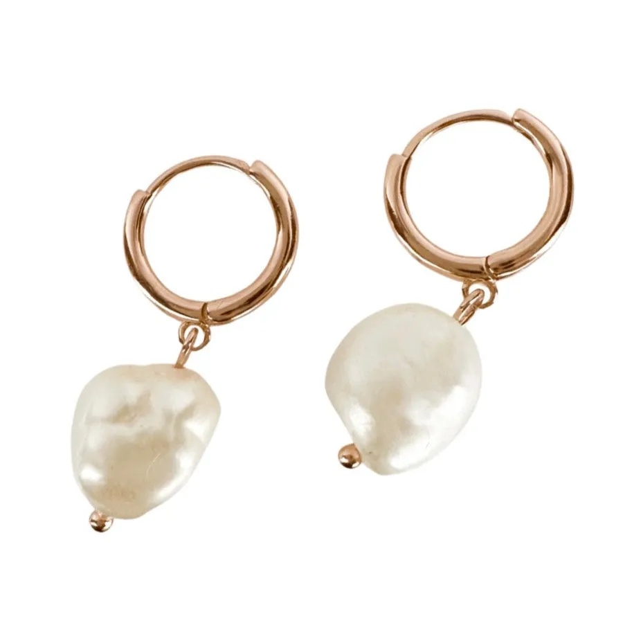 Josephine Rose Gold Earrings