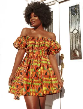 Kente Rew Dress