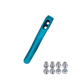 Kizer Titanium Pocket Clip with Screws For Folding Knives KS401 (Blue)