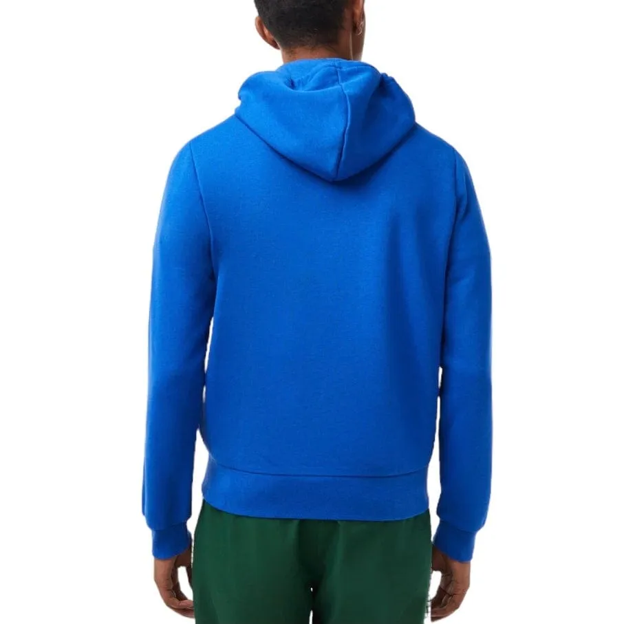 Lacoste Kangaroo Pocket Color-Blocked Hoodie (Kingdom Blue) SH9626-51